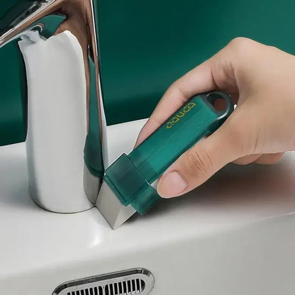 Reusable Limescale & Rust Remover Eraser – Rubber Cleaning Block for Kitchen Faucets, Bathroom Glass & Stain Removal
