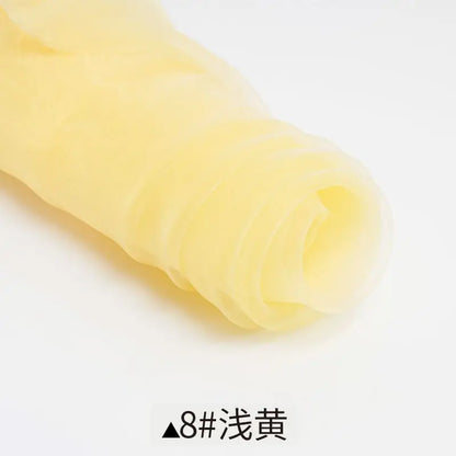 Sheer Organza Fabric Roll - Wedding Party Decoration Material For Romantic Birthday And Event Decor