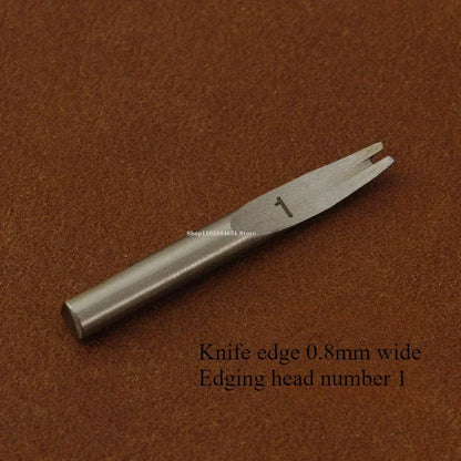 Adjustable Leather Grooving & Marking Tool – Multi-Function Cutter Head for DIY Leathercraft & Edge Carving
