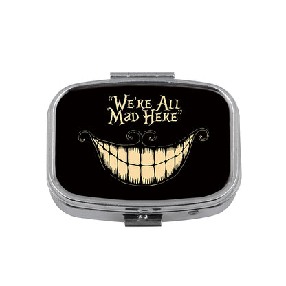 Dragon & Tiger Metal Medicine Box - Moisture-Resistant Portable Pill Storage Case with Movie-Inspired Design