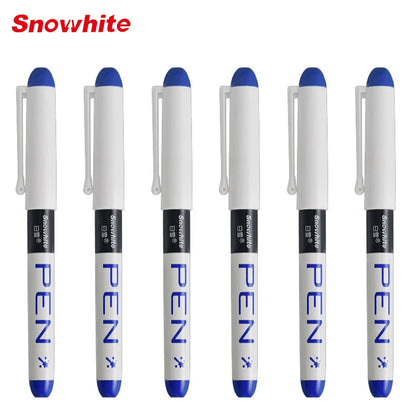 8PCS Disposable Fine Nib Fountain Pens - Assorted Colors Smooth Writing EF Nib with Visible Ink Supply