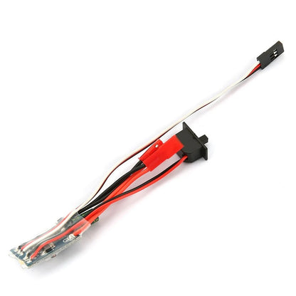 Micro ESC 20A 30A Brushed Electric Speed Controller – RC ESC for 2S 4-8V, DIY Mini 1/16 1/18 1/24 RC Car, Boat, Tank w/Brake