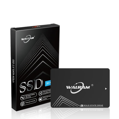 WALRAM SSD 240GB, 120GB, 480GB – 2.5" SATA3 Solid State Drive for Desktop & Laptop, Available in 128GB, 256GB, 512GB, 1TB