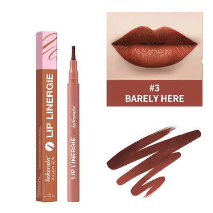 Waterproof Lip Liner Stain - Long-Lasting Transfer-Proof & Smudge-Resistant Lip Color, 8 Shades