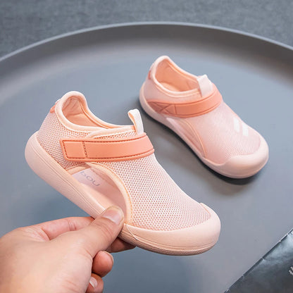 Kids’ Breathable Sport Sandals – Lightweight Summer Beach Shoes, Closed-Toe Casual Sandals for Boys & Girls