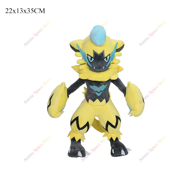 Anime Shiny Pokémon Plush Toys — Charizard, Mega Evolution X, Articuno & Lucario Stuffed Dolls Christmas Gift for Kids