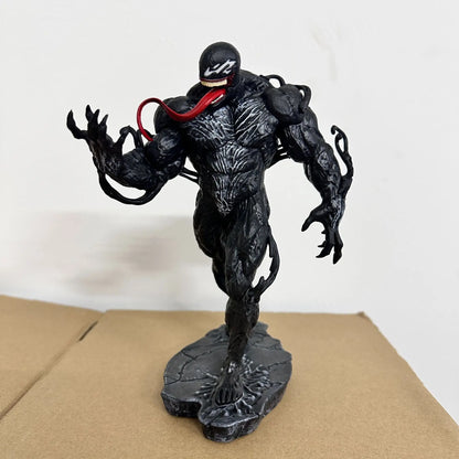 2024 Venom PVC Figure — Lying Position Venom Villain Alliance Spider-Man Anime Handmade Model Doll