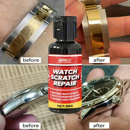 Quick Scratch Repair & Polish Cream - Multi-Surface Metal Restorer for Watches, Jewelry & Stainless Steel