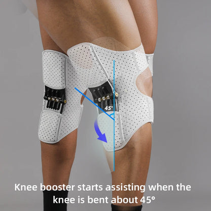 VBOSi Adjustable Knee Brace – Triple-Spring Rebound Stabilizer for Men & Women, Sports Training and Squat Support