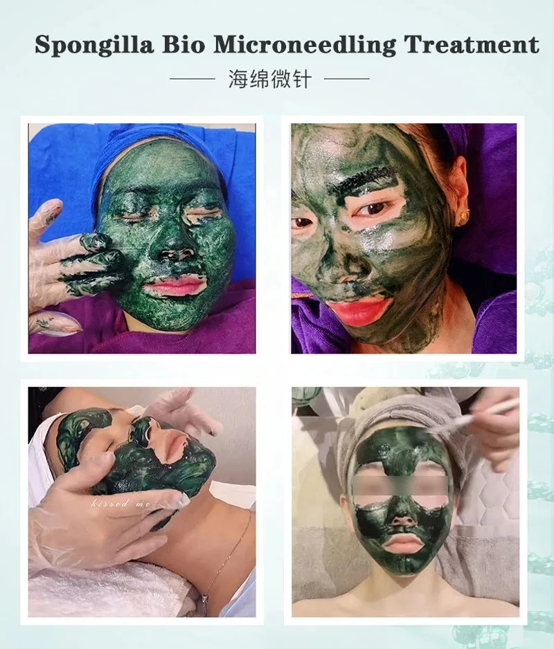 10pcs Sponge Microcrystal Freeze-Dried Powder Collagen Regeneration Sponges – Natural Biological Extract for Skin Cell Renewal