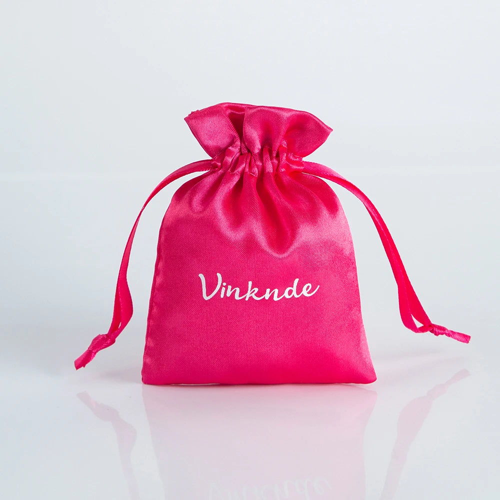 100PCS Silk Satin Jewelry Gift Bags – Drawstring Pouches for Necklace, Bracelet & Earrings, Wedding Party Favor & Christmas Gift Packaging, Custom Logo Ready