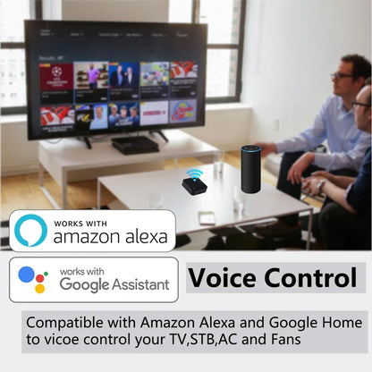 Tuya WiFi IR Remote Control - Universal Air Conditioner & TV Blaster for Smart Home, Alexa & Google Compatible