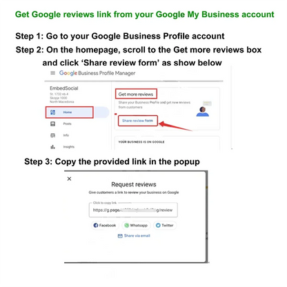 13.56MHz NFC Google Review Card - Programmable Standing Display for Business Reviews