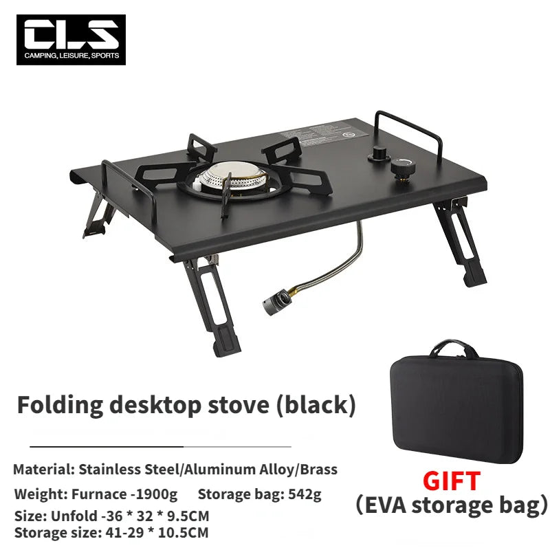 Newest Folding IGT Table – Lightweight Portable Roll-Up Table with Adjustable Legs for BBQ, Desktop Burner & Backpacking