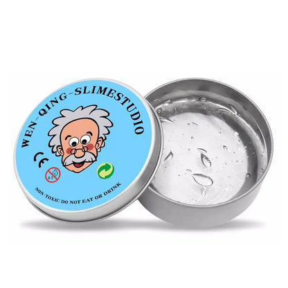 Colorful Non-Newtonian Liquid Stress Relief Toy – Transparent Elastic Modeling Compound, Non-Toxic Creative DIY Craft Putty