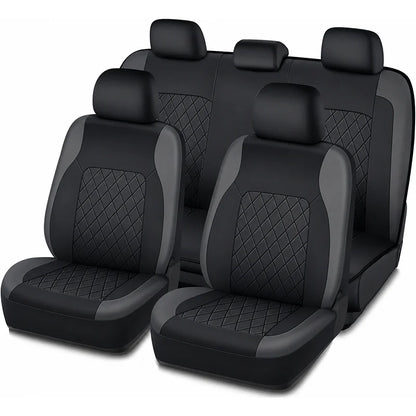 PU Leather Car Seat Cover - Artificial Leather Interior Seat Protector