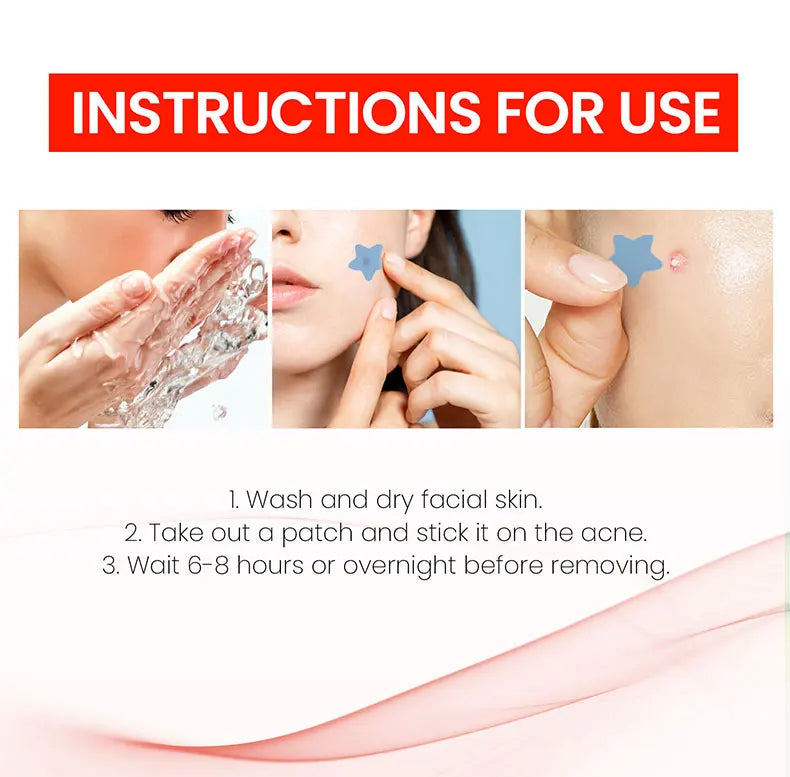 Acne Repair Patch - Facial Skin Care for Blemish & Pimple Marks, Acne Treatment & Pimple Repair Cover