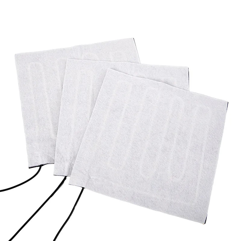 5V USB Heated Vest with Fiber Heater Carbon - Electric Heating Clothes Warmer Pads for Men, Soft Cushion Winter Jacket