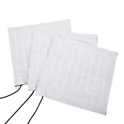 5V USB Heated Vest with Fiber Heater Carbon - Electric Heating Clothes Warmer Pads for Men, Soft Cushion Winter Jacket
