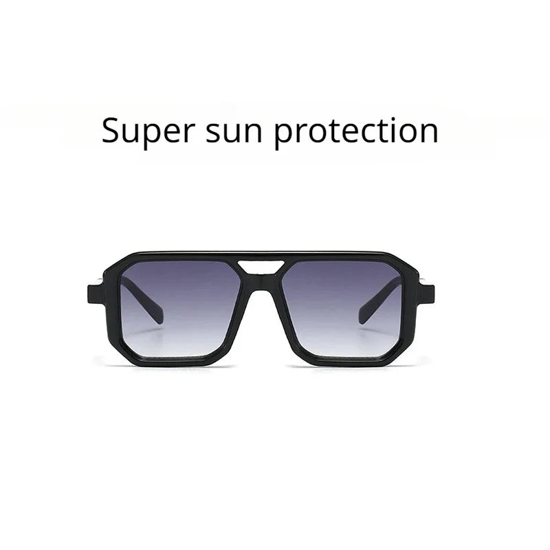 2024 Vintage Fashion Sun Protection Sunglasses – Square Retro Shades for Men & Trendy Women’s Gafas De Sol