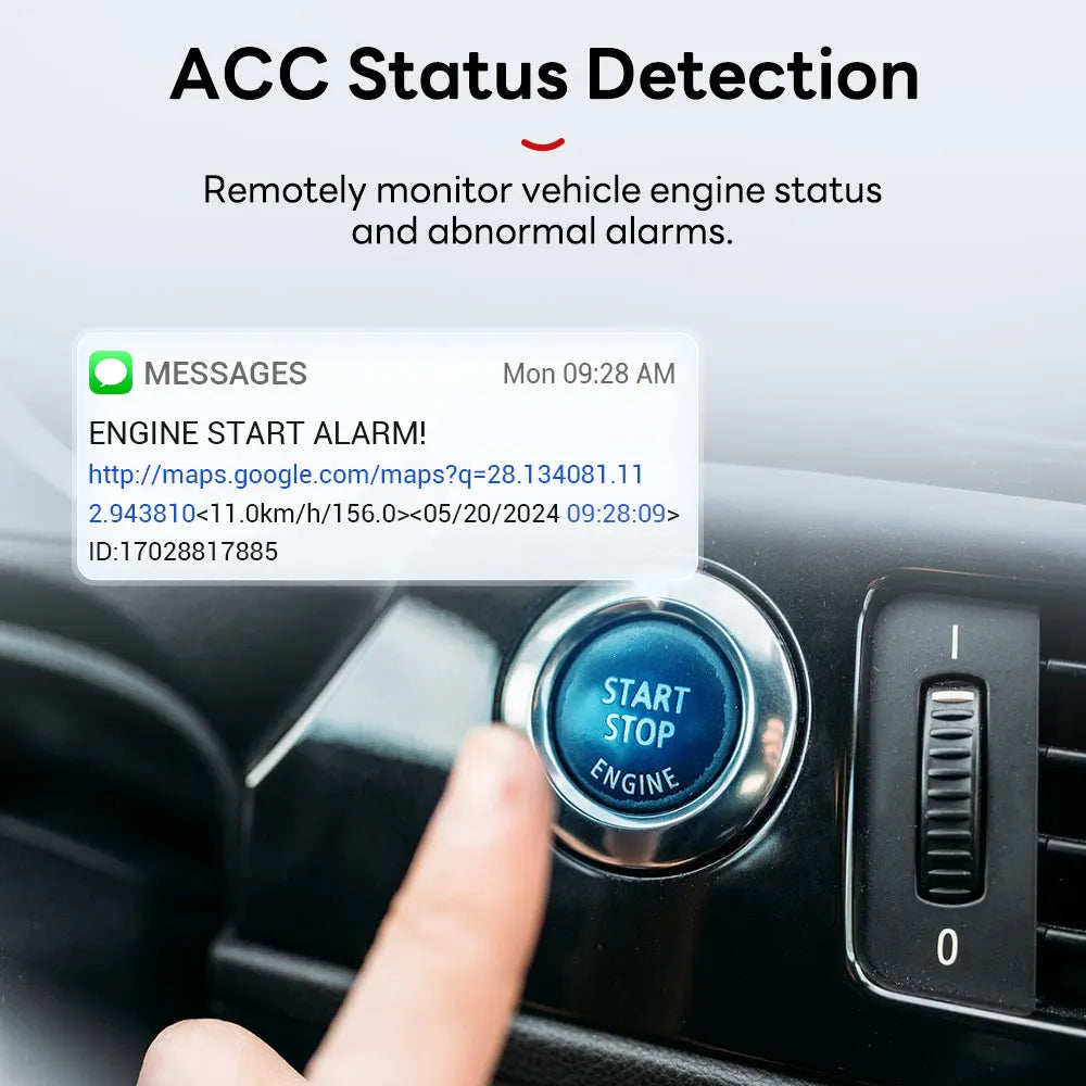 MiCODUS MV880G 4G GPS Tracker - IP67 Waterproof Plug & Play Real-Time Vehicle & Motorcycle Anti-Theft Tracking Device