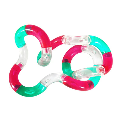 Tangle Fidget Rope Toy - Color Changing Stress Relief & Sensory Party Gift