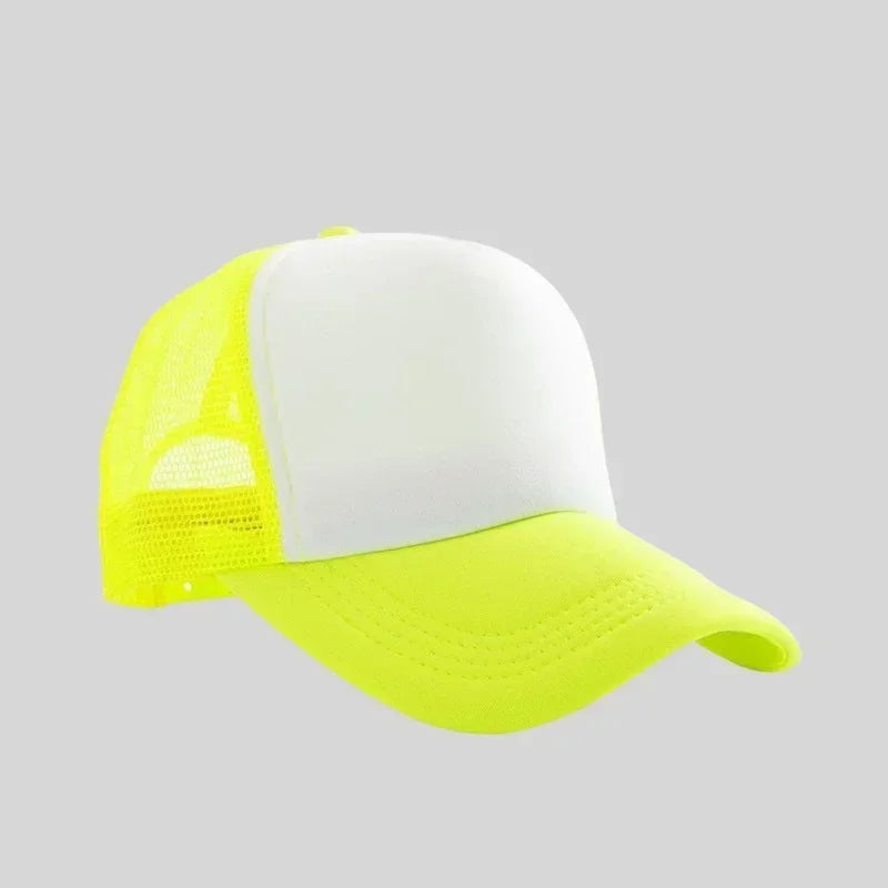 Personalized Logo Trucker Hats - Custom Foam Mesh Baseball Caps for Men & Women, Snapback Sun Hats