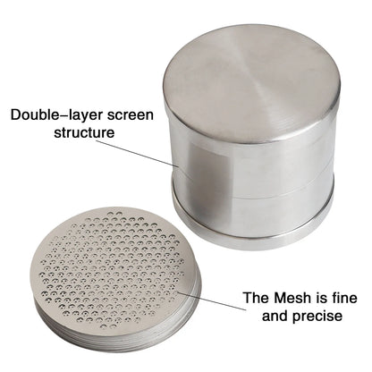 Gem & Pearl Sorting Sieve Set – 0.15mm Thick Diamond Classification Screens 65mm & 80mm