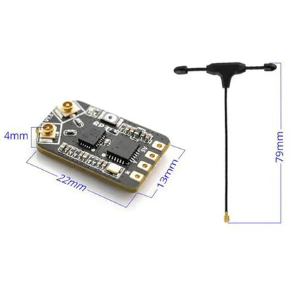 RadioMaster RP1/RP2/RP3 2.4GHz ELRS Nano Receiver — Compatible with TX16S, TX12, ZORRO RC Transmitters