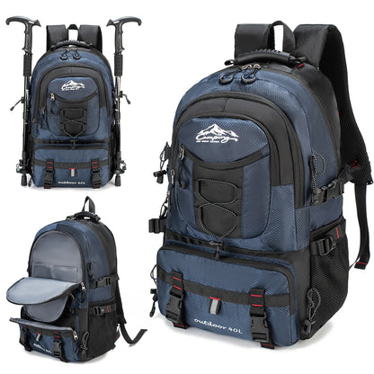 Large-Capacity Men’s Hiking Backpack – Travel & Outdoor European-Style Fashion Luggage Bag