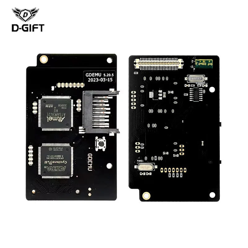SEGA Dreamcast GDEMU V5.20.5 Emulation Board & Remote Card Mount Kit – Optical Drive Replacement for DC Console (GDU DC VA1)