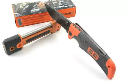 Portable EDC Knife Sharpening Stone - Multifunction Camping & Outdoor Knife Sharpener
