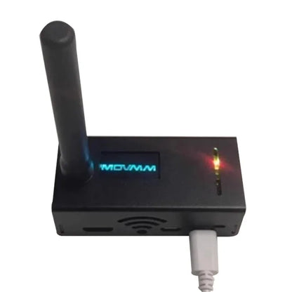 Assembled MMDVM Hotspot — P25 DMR YSF NXDN Support with Raspberry Pi Zero W, OLED, Antenna, 16GB Card & Case