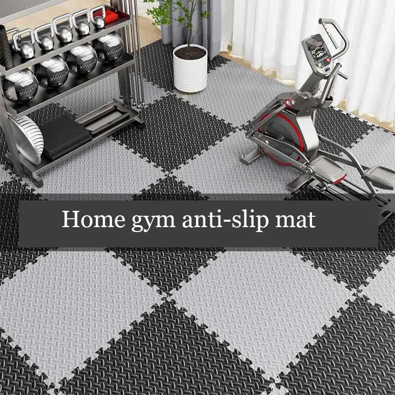 Eva Foam Interlocking Gym Floor Mats 30×30cm – Non-Slip Sports & Yoga Shock-Absorbing Puzzle Mats for Fitness, Play & Home Use (1–16Pcs)