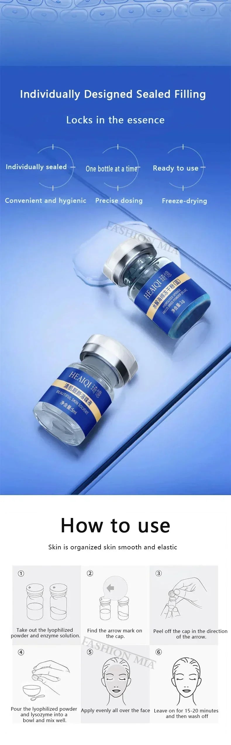 80% Blue Sponge Microalgae Kit – Natural Collagen Regeneration & Skin Resurfacing Extract