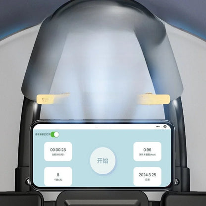 Smart Fit Abdominal Wheel – Six Wheels & Eight-Elbow Automatic Rebound with Mobile App Connectivity