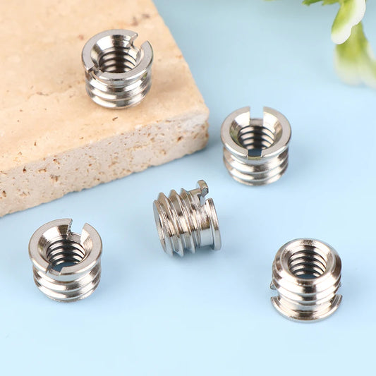 5Pcs Camera Screw Adapter Set - 1/4 to 3/8 Inch Conversion Screws for Tripod Mount Quick Release Camera Accessories