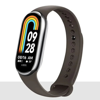 Silicone Sport Strap for Xiaomi Mi Band 8 NFC – Replacement Smartwatch Bracelet