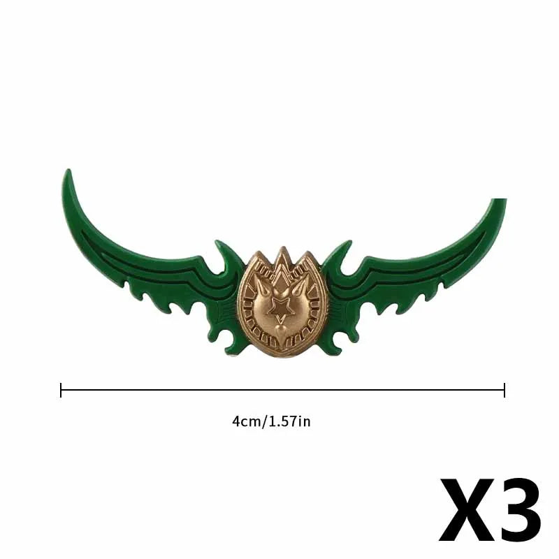 Medieval Figure Weapons Building Blocks Kit – King Sword, Lion Shield, Trident & Double-Edged Axe Battle Toy