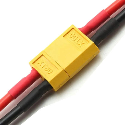 XT60 12AWG Parallel Battery Connector Cable – Male/Female Dual Extension 40CM/60CM Silicone Wire for RC Battery & Motor