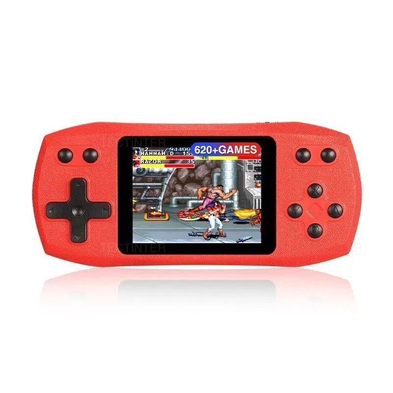 Retro Handheld Game Console | Portable Player with 620 Built-in Classic Games & Rechargeable Battery