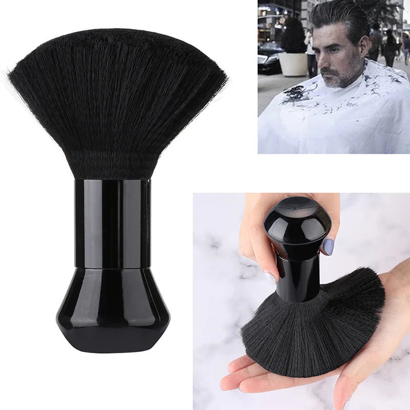 Hairdressing Soft Brush – Salon Cleaning Tool for Haircut, Barber, Home Hairbrush & Makeup Sweeping Brush