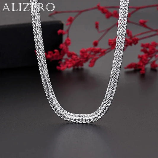 925 Sterling Silver Snake Chain Necklace — Noble Designer Jewelry for Women & Men, Wedding & Engagement Gift, 50/60cm