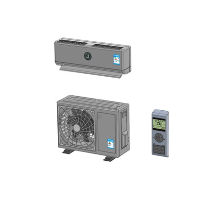 Mini Air Conditioner Model - 1/14 Scale RC Truck Interior Scene Accessory