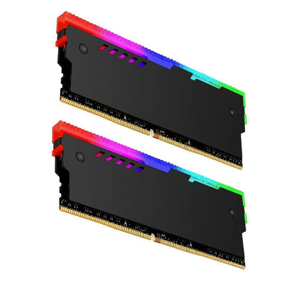 TEUCER ARGB RAM Cooling Kit – Memory Heat Sink Vest for PC Desktop Computers