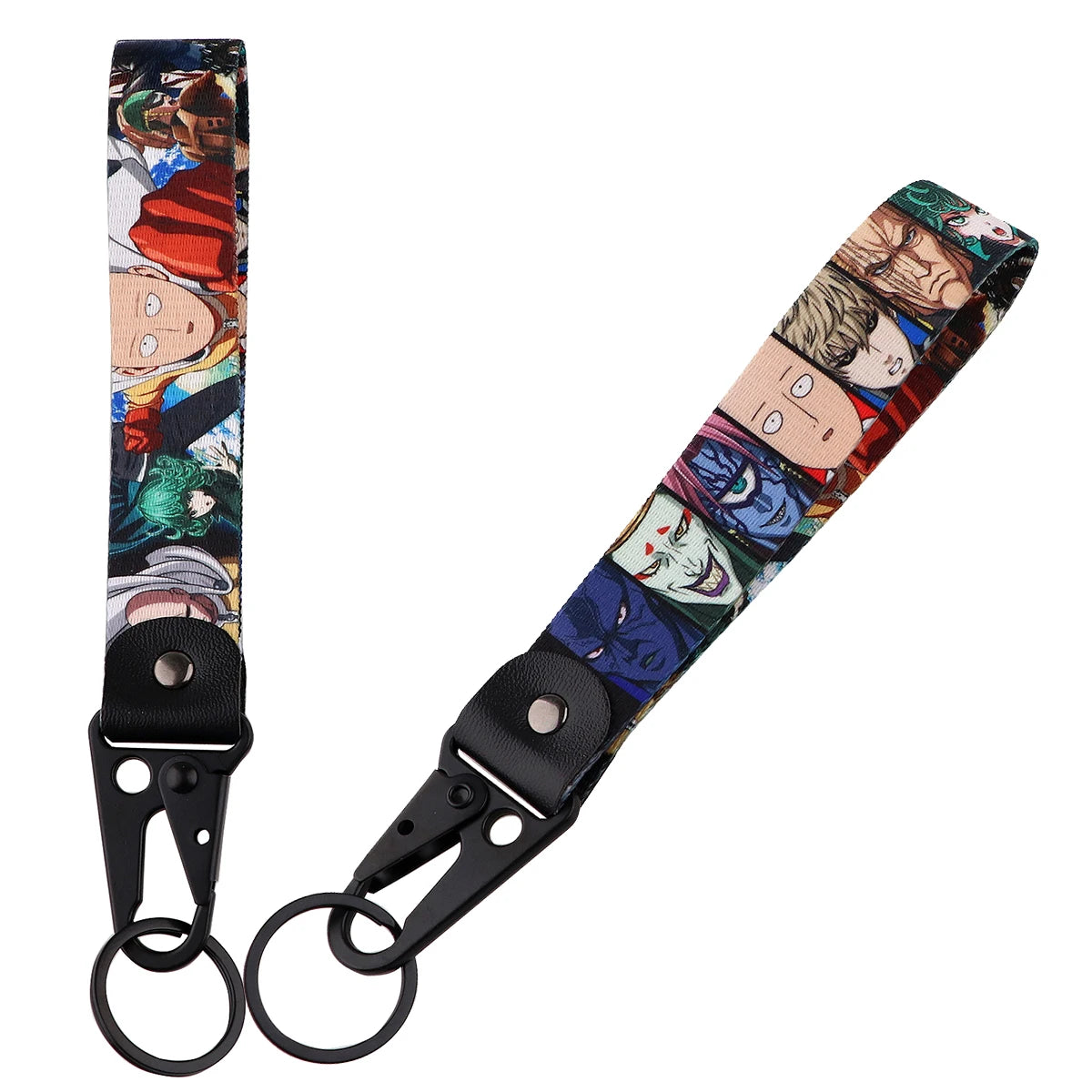 Anime Eagle Beak Keychain – Cool Short Lanyard for Phone, Badge Holder & USB Pendant