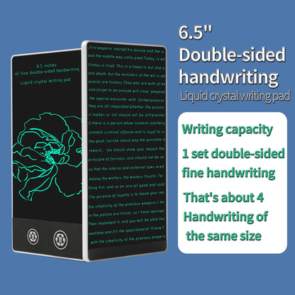 6.5-inch Full Screen Superfine Handwriting LCD Writing Tablet: Magnetic Sketch Pad, Liquid Crystal Drawings Board for Meeting Content