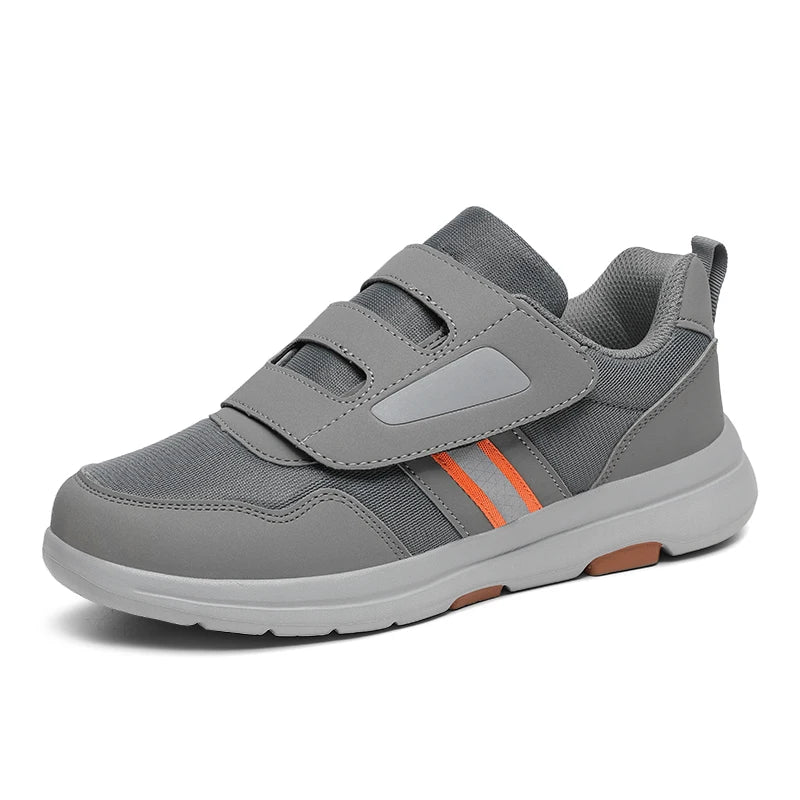 Men’s Adjustable Wide Diabetic Shoes – Orthopedic Walking Shoes for Swollen Feet, Bunion & Hallux Valgus Pain Relief for Elderly Comfort