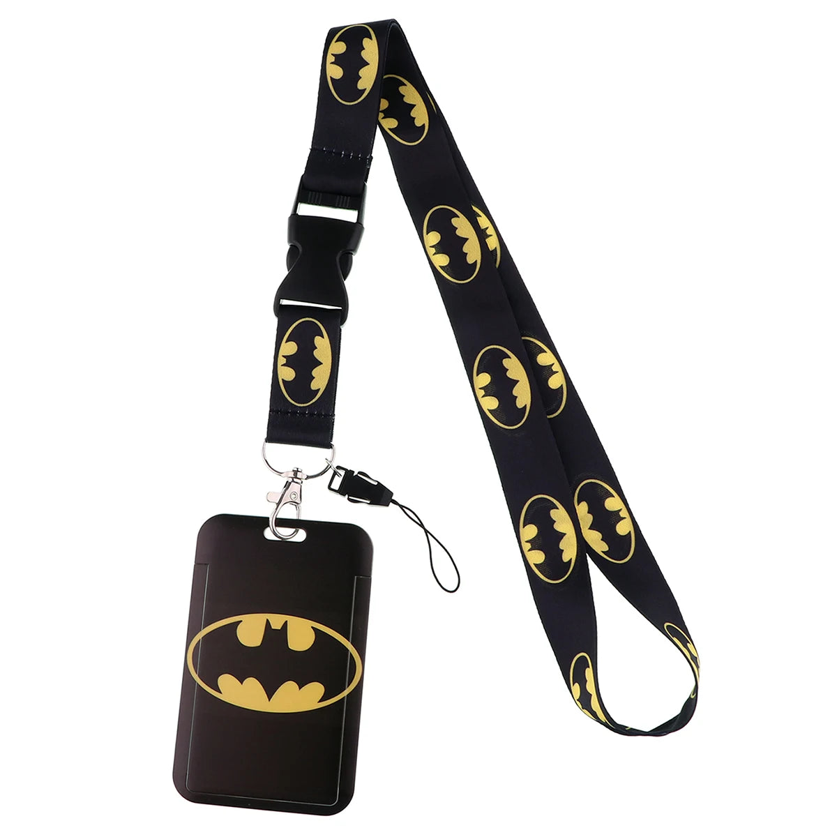 Cartoon Keychain Lanyard — Cool Credential Holder for Passport, Credit Card & Phone Accessories Gift