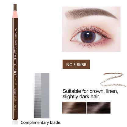 Waterproof Eyebrow Pencil – Long-Lasting Brow Enhancer for Professional Makeup, Brow Lift & Feathered Eyebrows